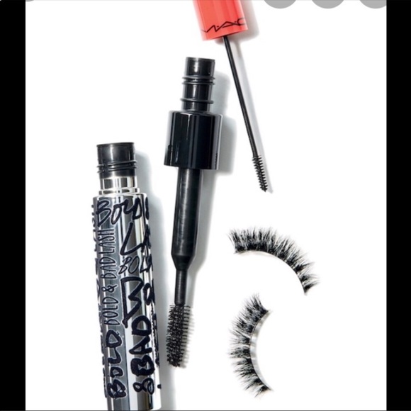 2 PIECE MAC LOT HIGHLIGHTERS PALETTE WITH MASCARA - Picture 2 of 2